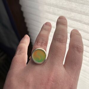 Colorful Yin Yang Ring